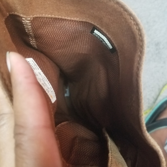 Timberland Brynlee Park Knee High Leather Boots in Brown SZ 9.5 - Picture 3 of 13